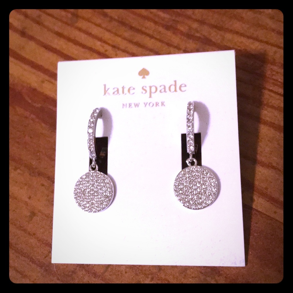 Kate Spade Silver Shine On Earrings